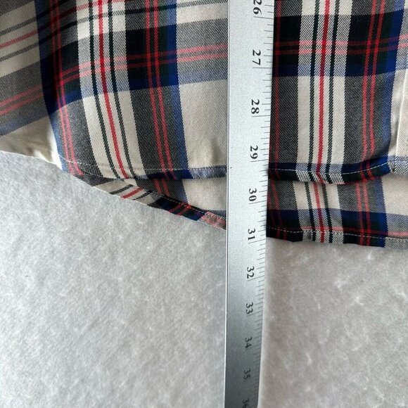 Levi's Shirt Womens 2XL Boyfriend Fit Plaid Button Front Long Sleeve - Picture 10 of 11